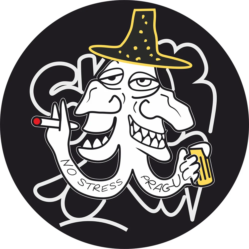 GRAFFITI LOGO ILLUSTRATION INSPIRED BY THE ATMOSPHERE OF PRAGUE