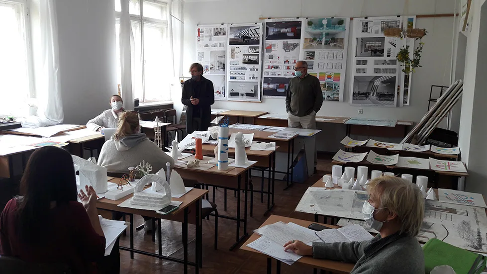 Architectural drawing classroom